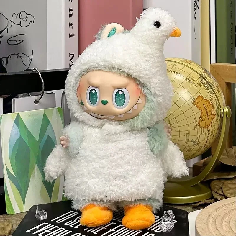 Plush Doll Clothes Accessories Swan Set for the Macaron High-Energy Series Labubu clothing（no doll）