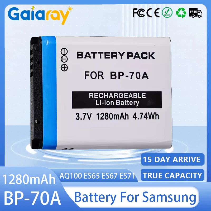 BP-70A Camera Batte… - image