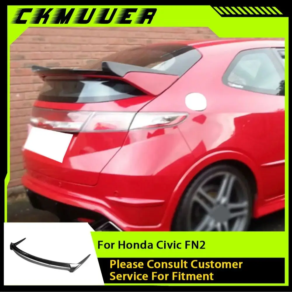

CKMUUER Duckbill Rear Trunk Wing Spoiler for Honda Civic FN2 2007 2008 2009 2010 2011 Typer Racing Tuning Body Kit