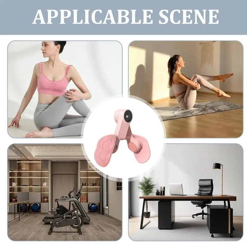 Pelvic Floor Exerciser Muscle Trainer Intelligent Counting Inner Thigh Hip Exercise Inner Thigh Hip Exercise Bladder Control