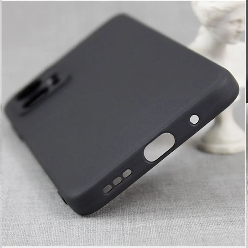 For Moto G23 Case Matte Silicone Soft TPU Back Cover Coque For Motorola Moto G13 G53 G73 G 23 Case Black Bumper for Motorola E13