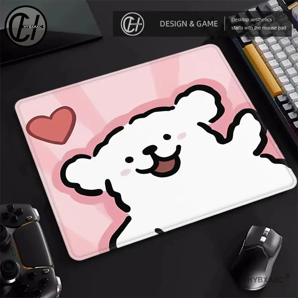 

Line Dog Animation Beautiful patternsOffice Computer Desk Mat Table Keyboard small Mouse Pad Laptop Cushion Nonslip Decor