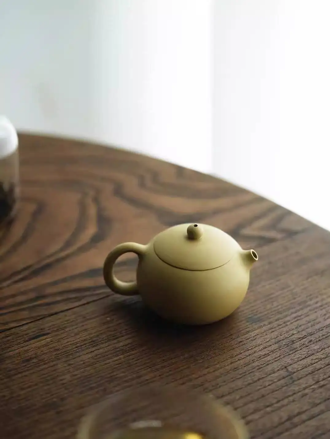 Yixing Purple Clay Original Mine Green Clay Xishi Handmade Teapot Tea Set For Home Use Gift Small Pot