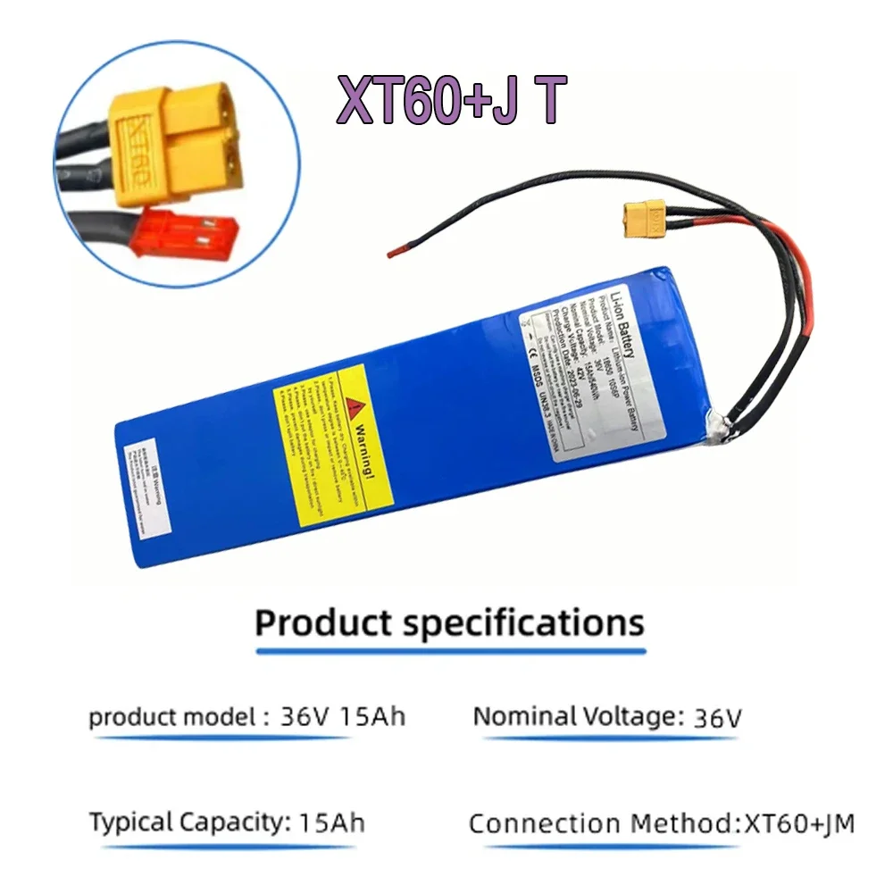 36V 15AH 18650 Lithium 10S6P 540w For Ninebot Segway G30 Electric Scooter Special Battery