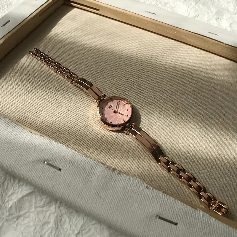 Women'S Bracelet Watch, Simple And Retro, Versatile And Elegant Chain Watch, For Artsy Female Students And Fashionable Ladies