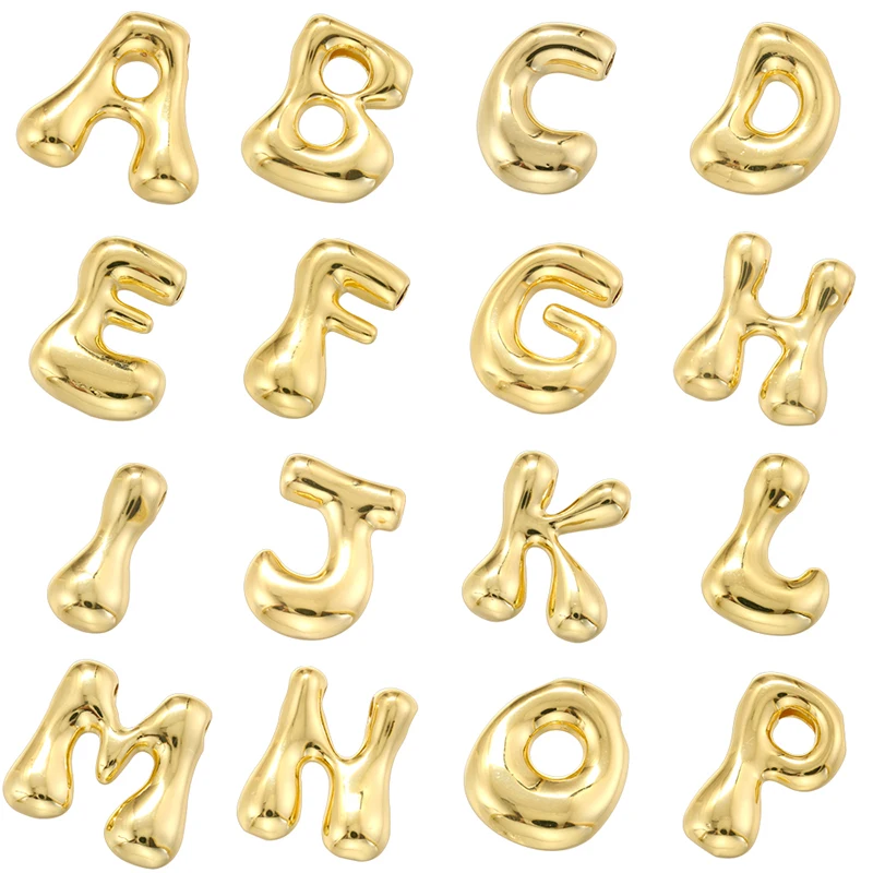 High Quality Initial Letter Pendant for DIY Jewellery