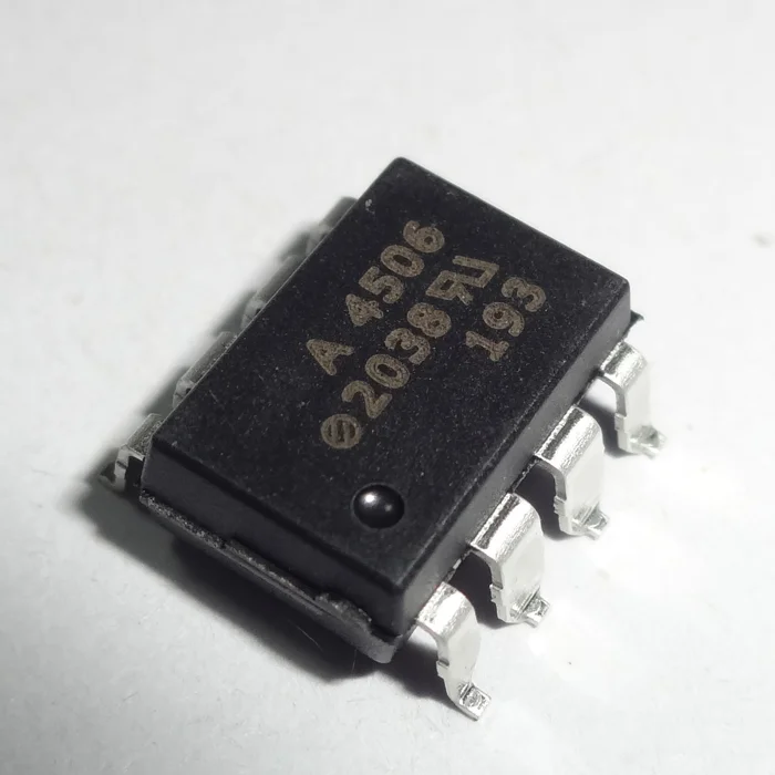 1PCS Imported SMD Optocoupler A4506 HCPL-4506-500E 000E SOP8 DIP8 Brand New Original Stock IC For Sale