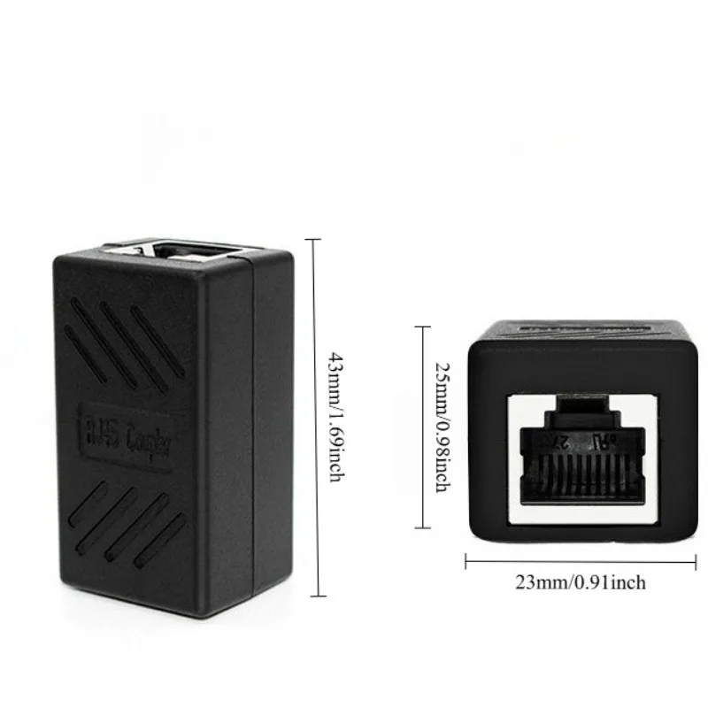 Ethernet Coupler Female To Female Ethernet Cable Extender,RJ45 Cat 5 Cat 6 Cat6a Coupler, Extender Connector