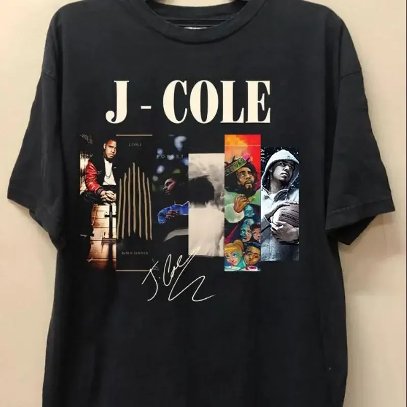 J Cole Tour 2024 Festival The Off Season Hip Hop Rap T Shirt All Size