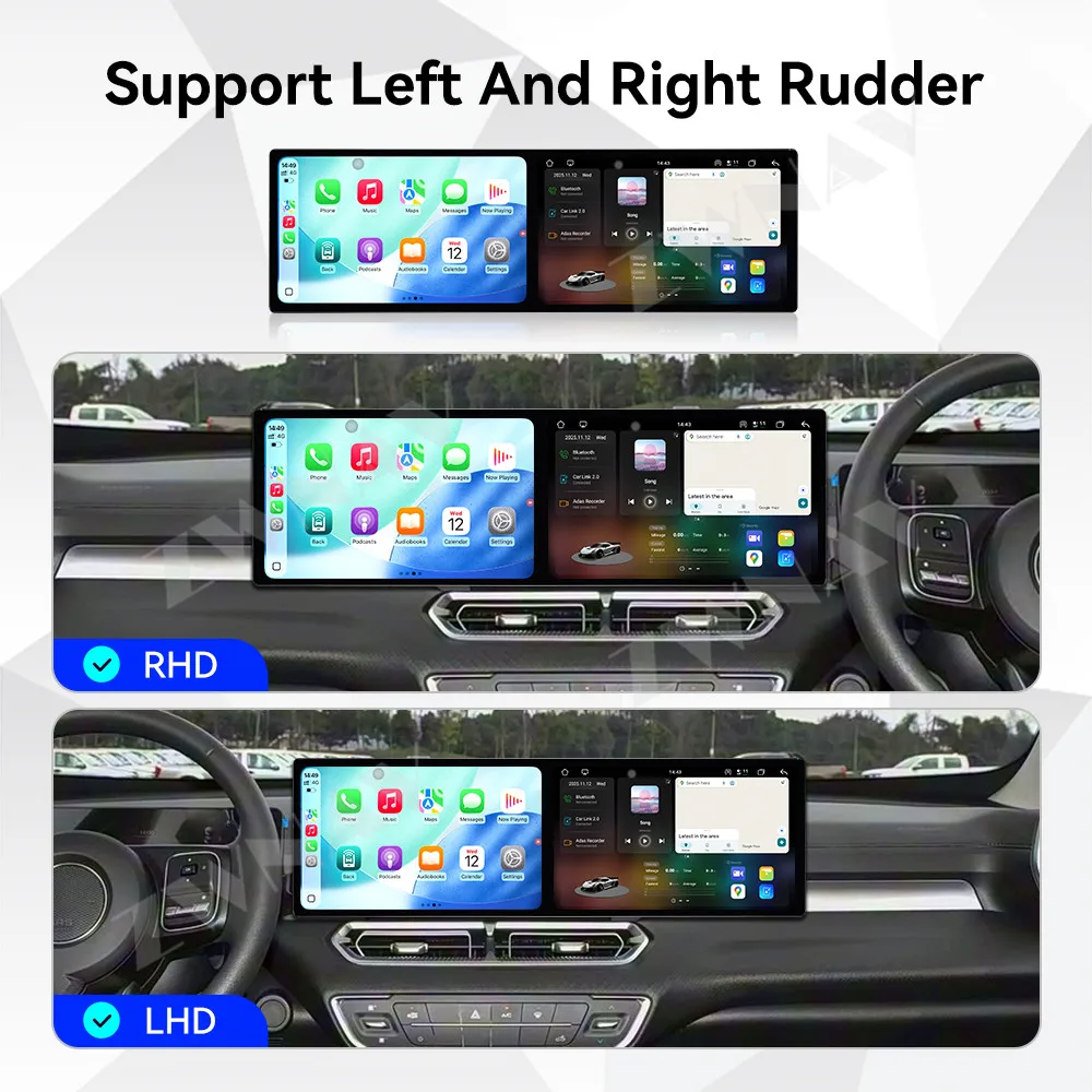 Doppio 10.1 ''Android 15 Per Grande Muraglia Pao KingKong 2022 Autoradio Navigazione GPS CarPlay Schermo HD Lettore Multimediale