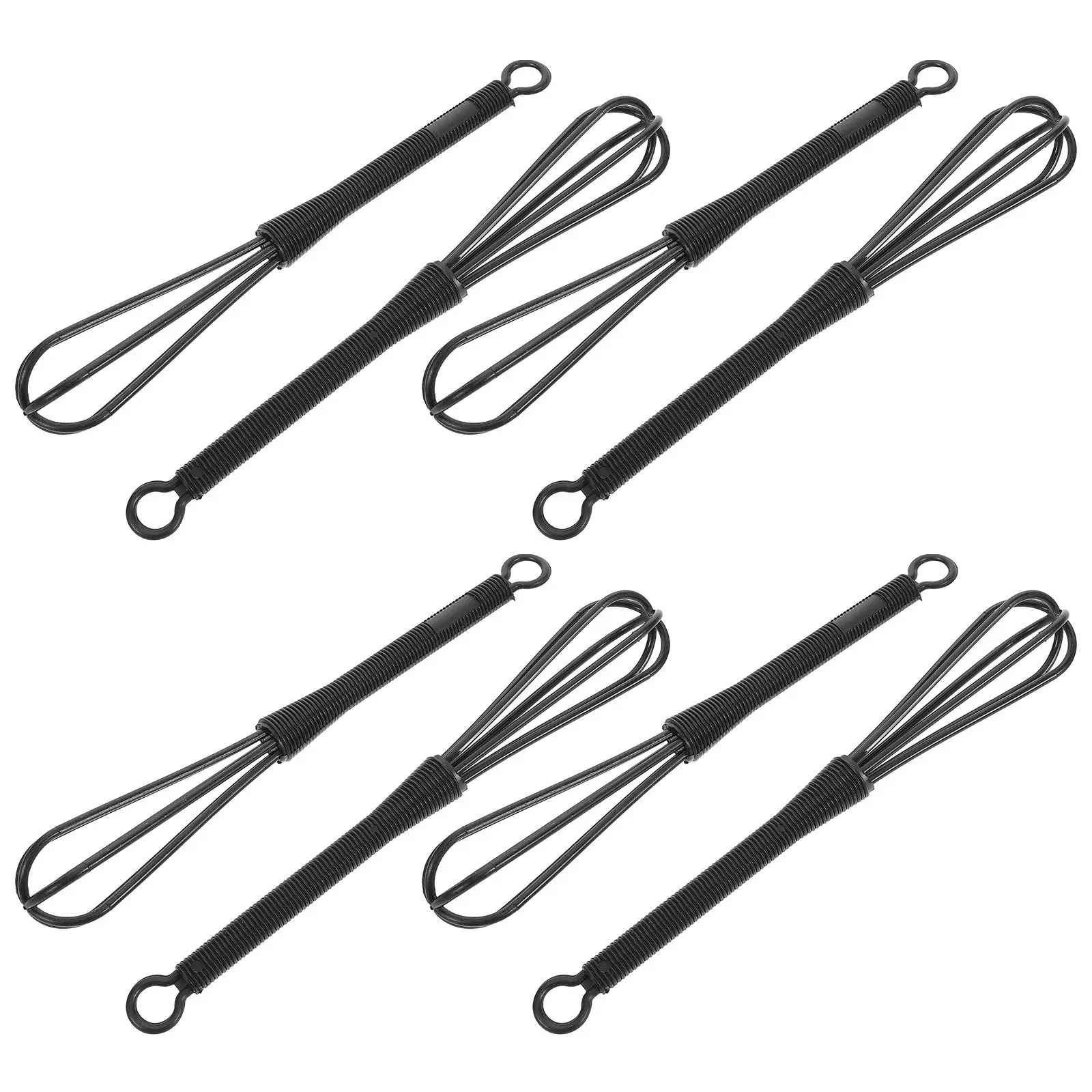 8Pcs Hair Color Whisk Dye Mixer Manual Cream Blender for Salon Barber Hairdressing Professional Coloring Mixing Stirring Tool