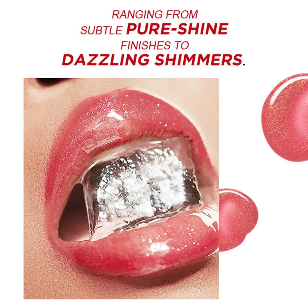 Juicy Fruit Lip Oil Gloss - Glass Shine Lip Treatment For Dry Lips, Moisturizing Overnight Repair & Daily Wear, Nourishing T3I4