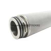 316L stainless steel sinter metal  filter  cartridge  hot  filtration high temperature liquid sintered mesh filter element