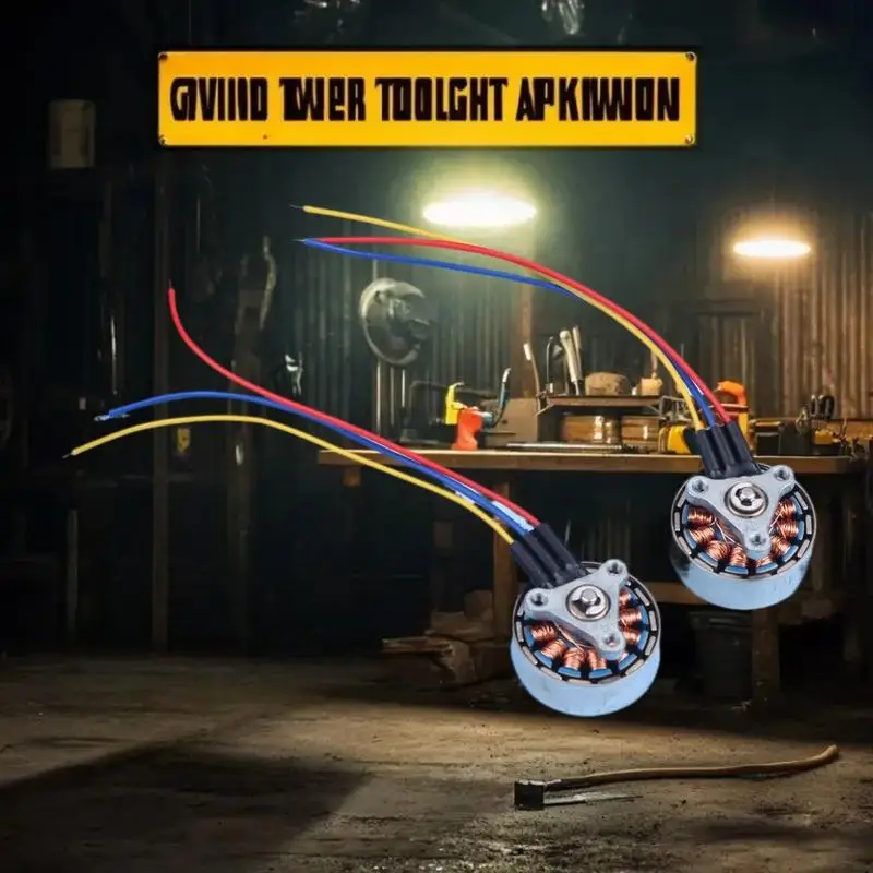 High-Speed Mini 14mm Brushless Motor, 1.5mm Shaft, 1S-2S 7.4V, 15000KV, Ideal for RC Drones and Fan Radiators