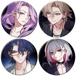 Juego Honkai: insignias de Cosplay Star Rail Jade topacio Aventurina Dr. Ratio Broches Mochilas Ropa Joyería Bolsa Accesorios Regalo