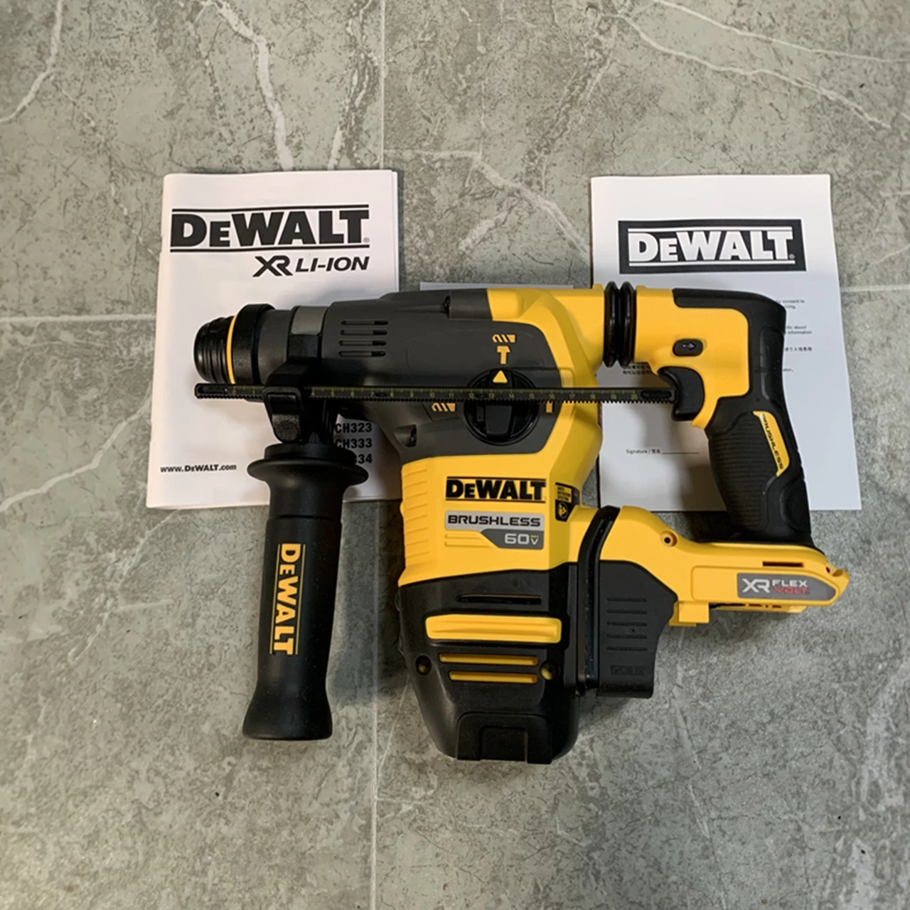 DeWalt DCH333  60V Flexvolt SDS Plus Cordless Hammer Drill Bare Unit body only