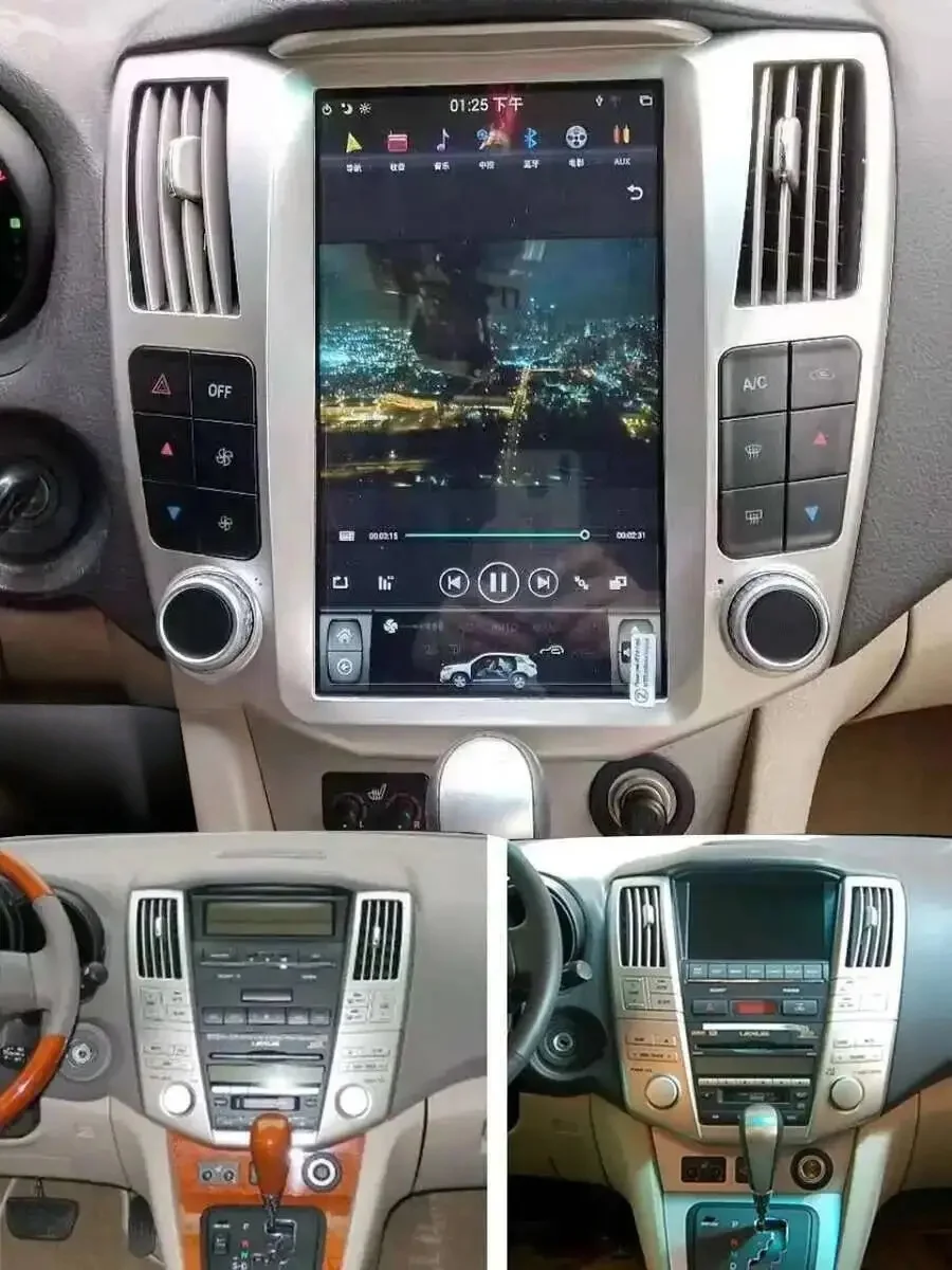 11.8inch Android Screen GPS Navi For Lexus RX330 RX300 RX350 RX400h 2004-2008 Carplay Car Multimedia Video Player Head unit