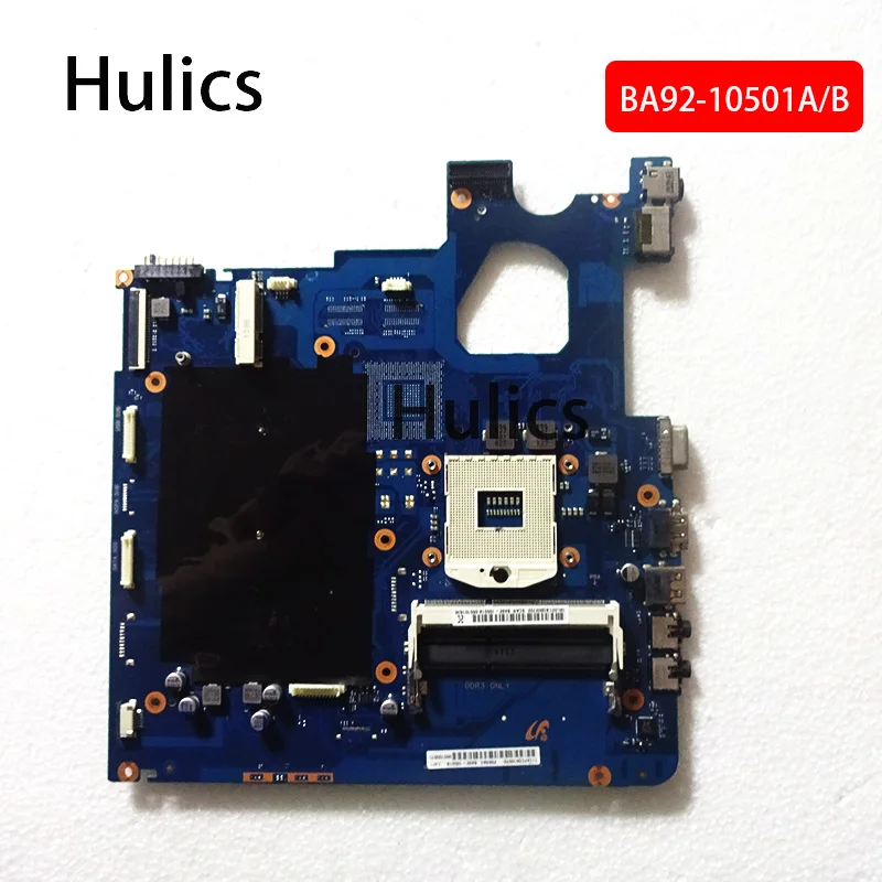 Hulics Used BA92-10501B BA92-10501A Mainboard For Samsung 300E NP300E5C Laptop Motherboard SLJ8F HM75 DDR3 Main Board