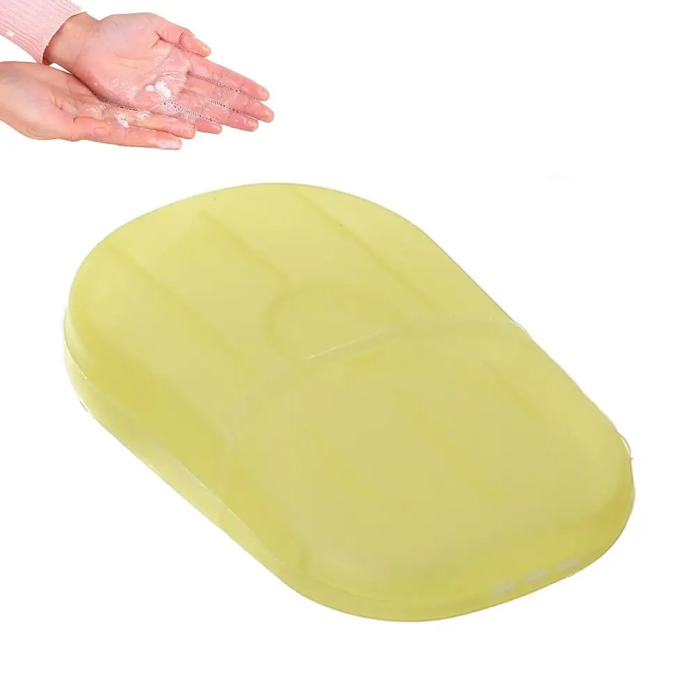 

Одноразовое мыло, коробка для планшета, мыло для путешествий, портативная чистка, маленький лист мыла, мини-мыло для рук, бумажное мыло