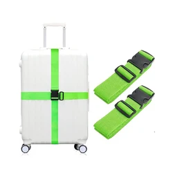 Multifunction Luggage Strap Travel Essential Accessories Suitcase Supplies Fixed Belt  Cross Packing Straps 18-32 Inch Suitcase