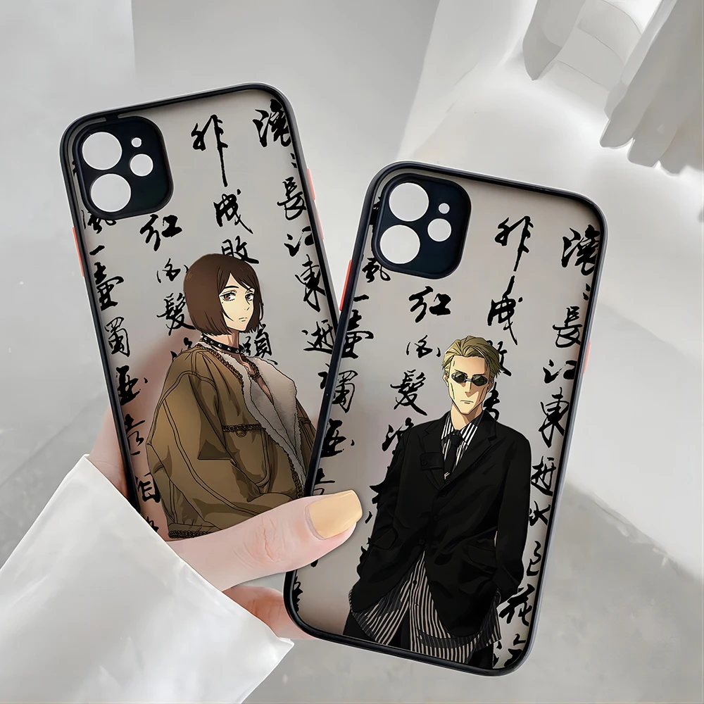 Jujutsu Kaisen Gojo Satoru New Phone Case For iPhone 15 14 13 12 11 Mini Pro Max X XR XSMax 6 7 8 Plus Matte Clear Back Cover