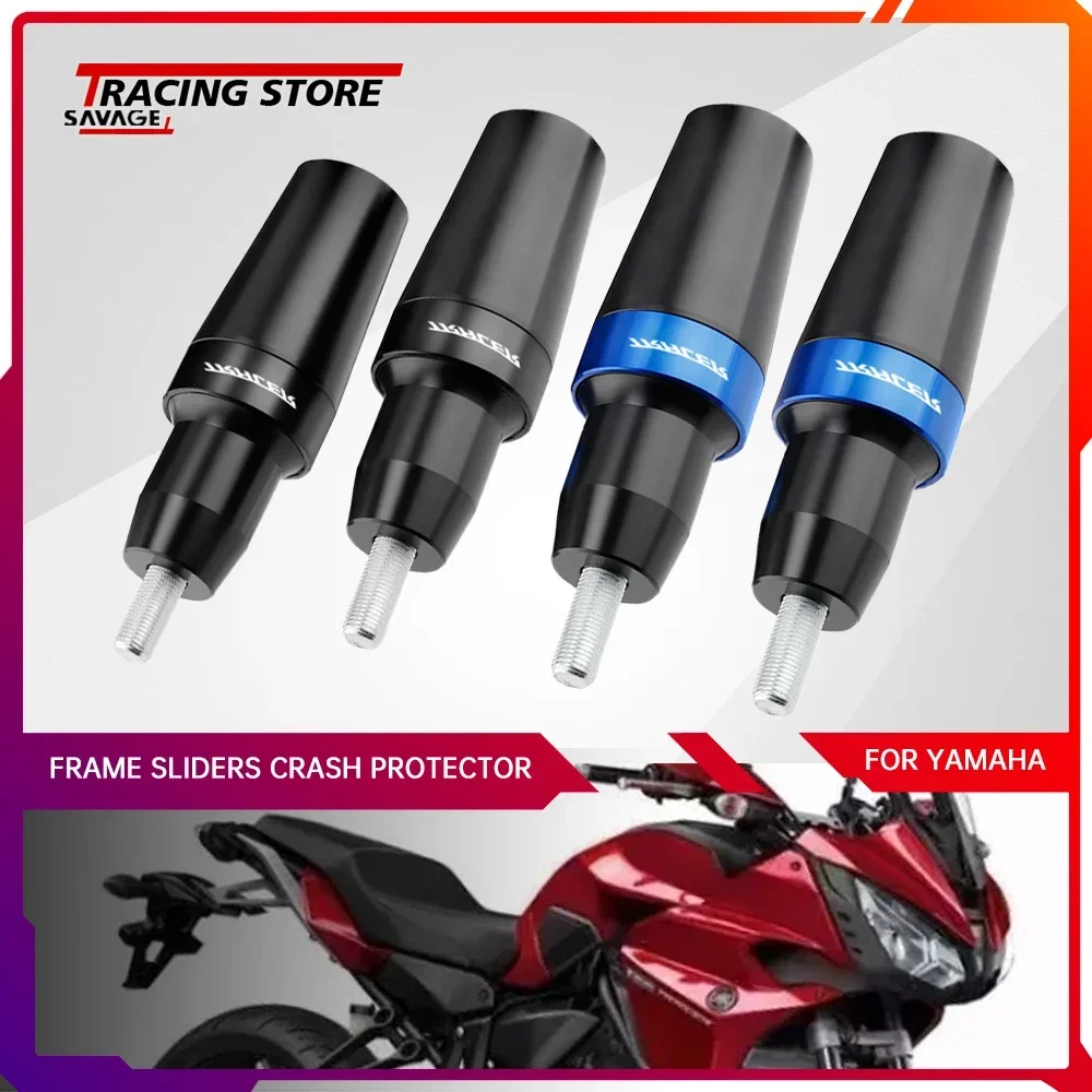 2024 Frame Sliders Anti Crash Protector For YAMAHA Tracer 700 700GT Motorcycle Accessories Bobbins Falling Protection Pad T7