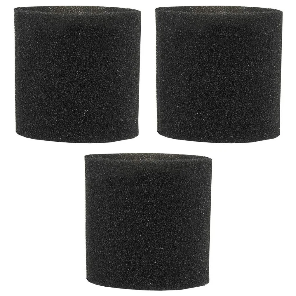 3 Pack 90585 Foam Sleeve VF2001 Foam Replacement Filter for Shop-Vac, Vacmaster & Genie Shop Wet Dry Vacuum Cleaner