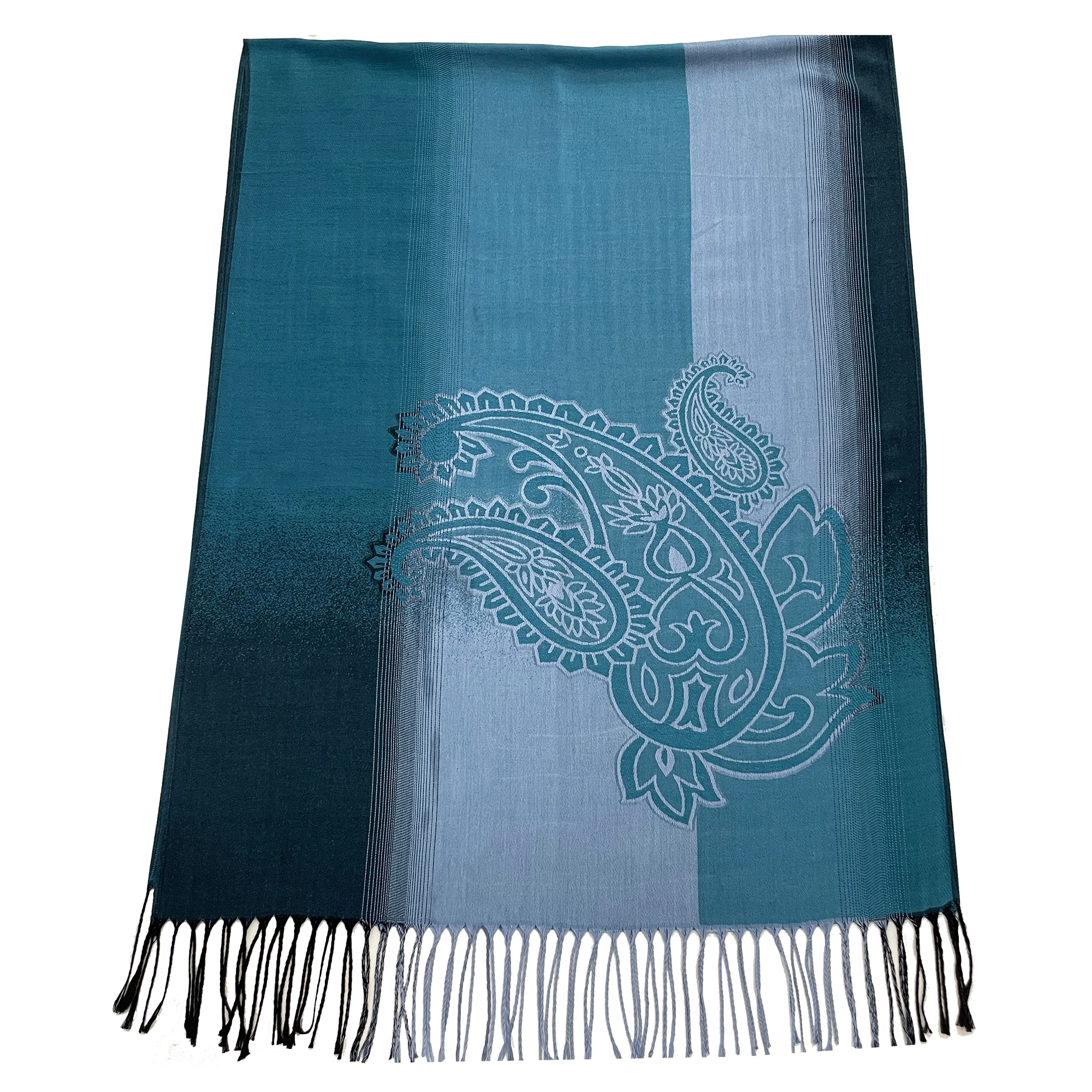 

Bufandas de lujo para Mujer, pañuelos largos de diseño Jacquard, Cachemira, Pashmina, Hijab, cuello