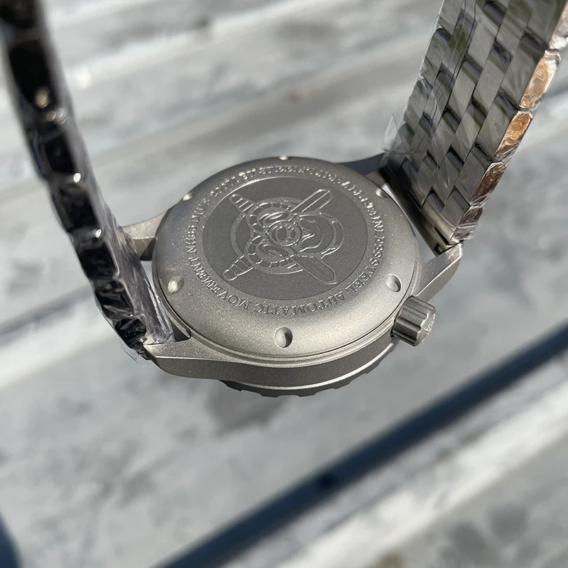 STEELFLIER мужские дайверские часы 45 мм автоматические механические наручные часы 20 бар водонепроницаемые BGW-9 светящийся сапфир NH35 стальной безель