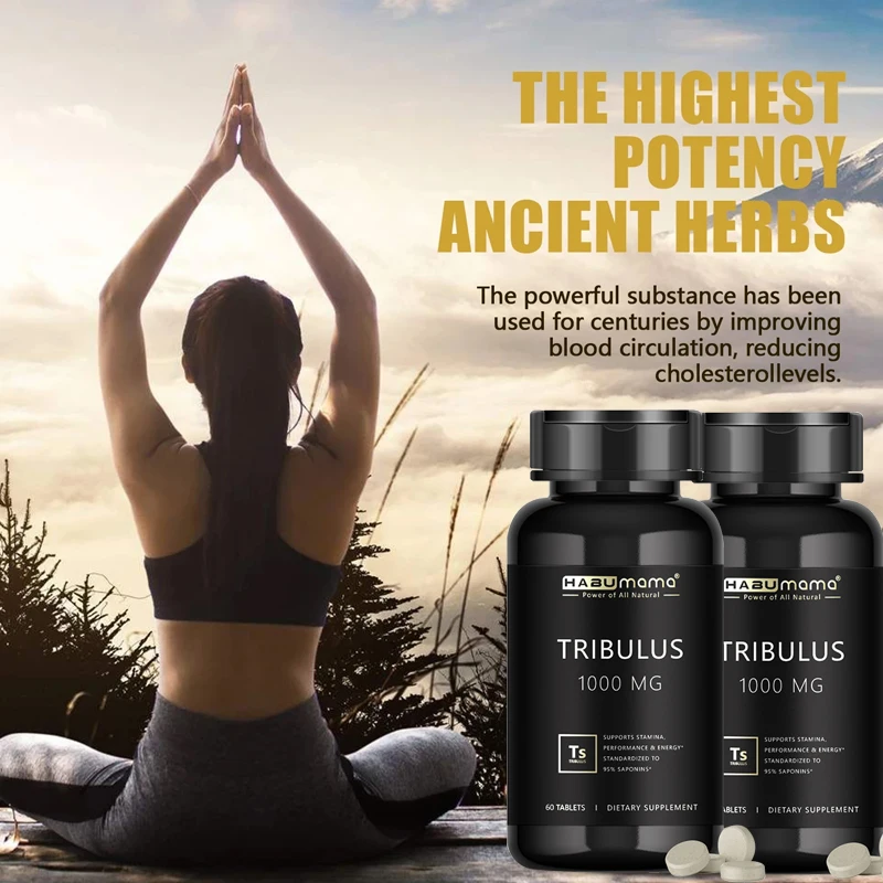 Tribulus Terrestris Promote Energy & Stamina, Increase Size Improve Performance Men’s Erection Supplements