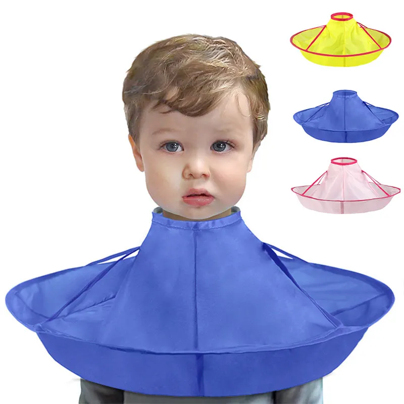 Hair Cutting Cape Kids Gown Hairdresser Barber Apron Hairdressing Children Girls Boys Hair Cut Cloak Barber Apron Haircut Cape