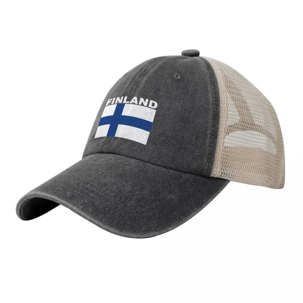 

Flag Of Finland Baseball Cap summer hat Hat Man For The Sun Snapback Cap Visor Men's Women's