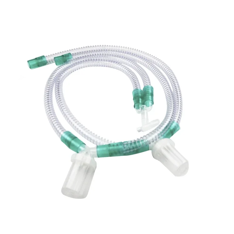 Disposable adult 22mm heated wire breathing circuit single use ICU ventilation breathing circuit with heated breathing circuit