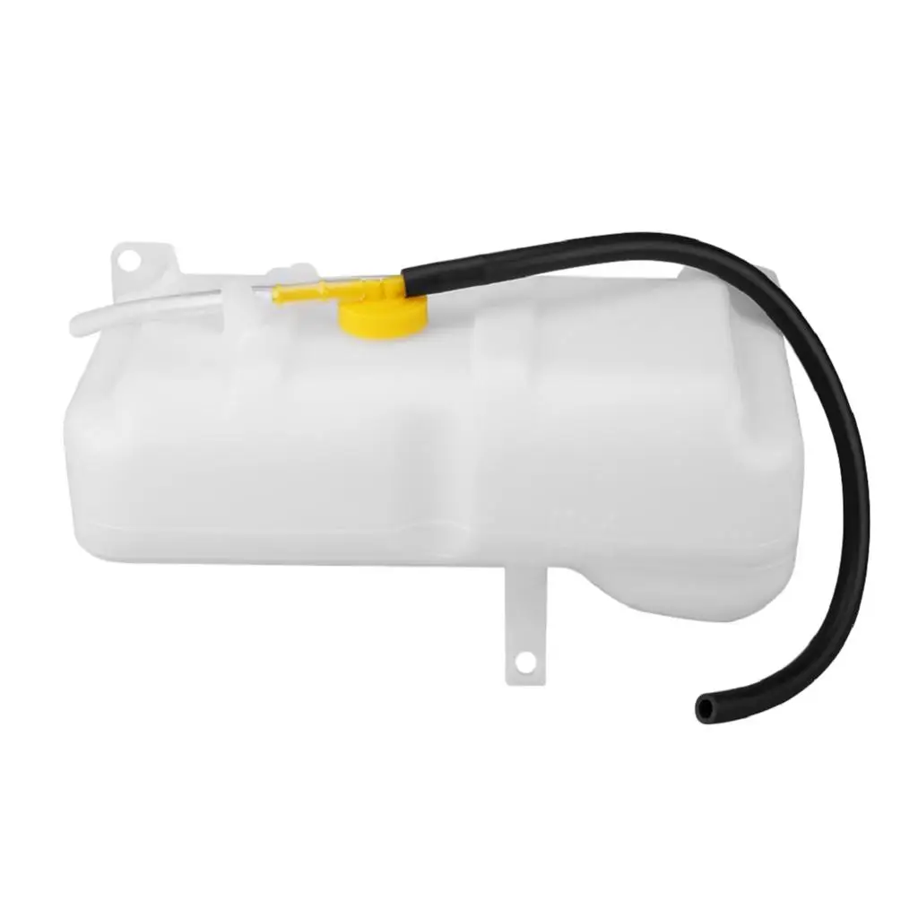 Engine Coolant Reservoir with Cap Repair Parts White Coolant Overflow Kettle