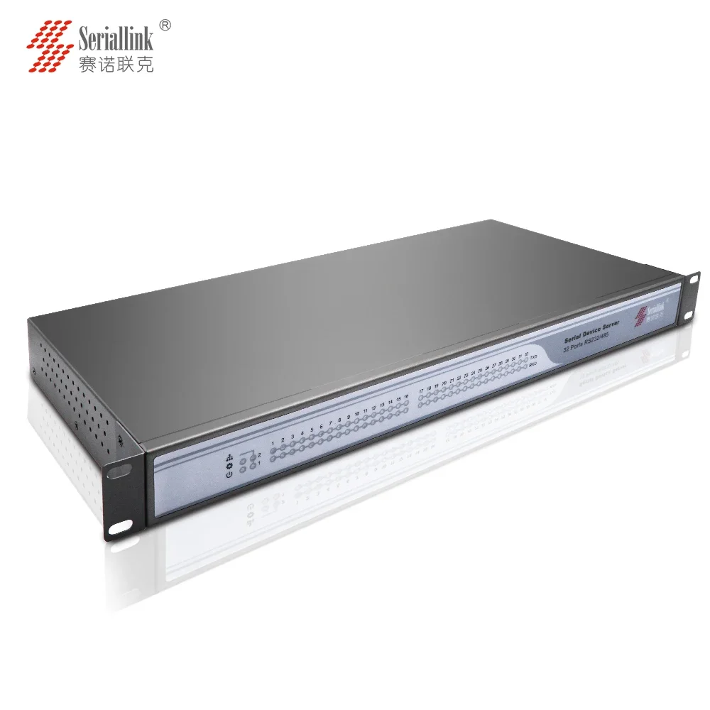 Industrial RS-232 RS-485 Serial Device Servers,32 ports Serial Converters and Server