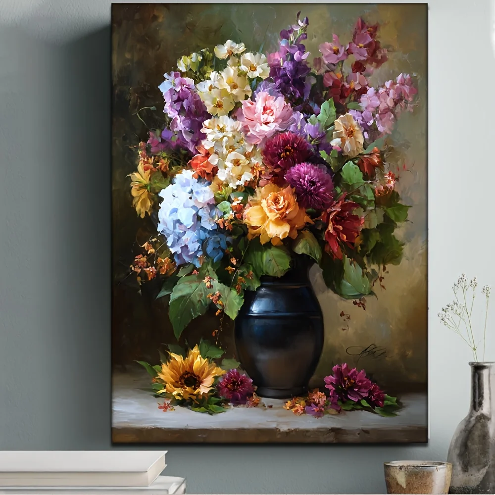 

500/1000/1200/2000PCS Puzzles for Adults Beautiful and Vibrant Flowers,Jigsaw Puzzles Brain Challenge Game Gift Home Decor