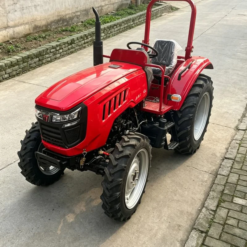 Customized 4WD Cultivator, Ride-on Four-wheel Mini Tiller, Hot-selling Wheeled Rotary Tiller, Farmland Ploughing Machinery