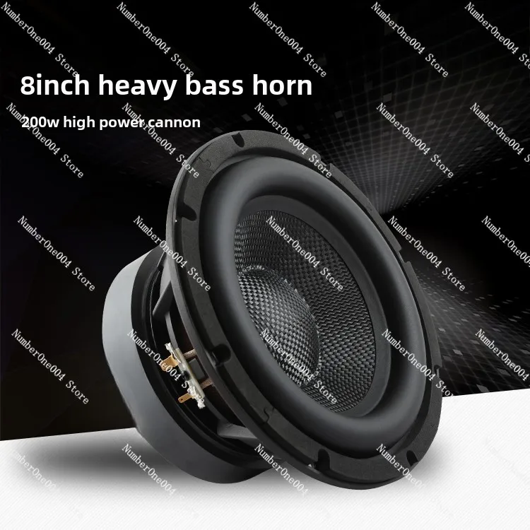 8-Inch Subwoofer, Heavy Subwoofer Speaker, Speaker 200W High-power Low-frequency Shock Ququan New Product