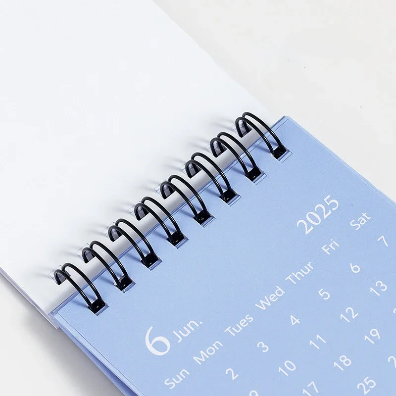 2025 Desk Calendar Annual To Do List Calendar with Stickers Kawaii Time Manegement Weekly Daily Planner Office Calendar Books