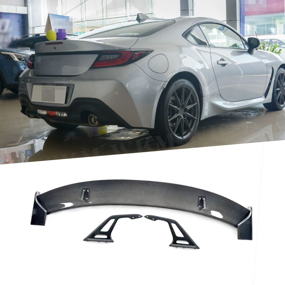 

Carbon Fiber Rear Spoiler Wing For Toyota GR86 Subaru BRZ 2021+ Car Rear Trunk Lip Spoiler Wing High Quality Carbon Fiber FRP