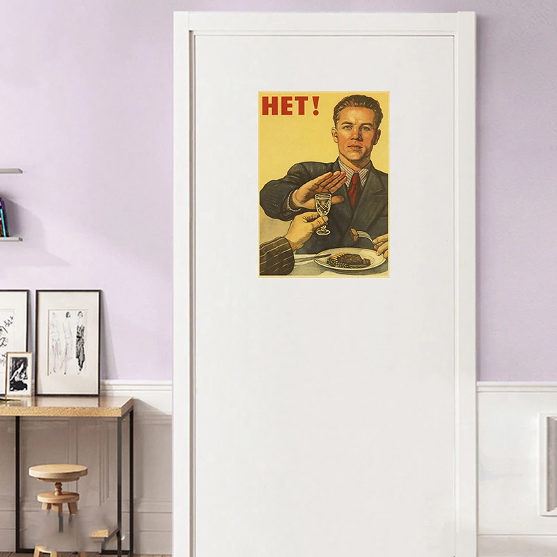 Radziecki zsrr CCCP plakaty Celebrity Stalin Retro Kraft papierowa naklejka Vintage Room Home Bar wystrój kawiarni sztuka estetyczna malowanie ścian