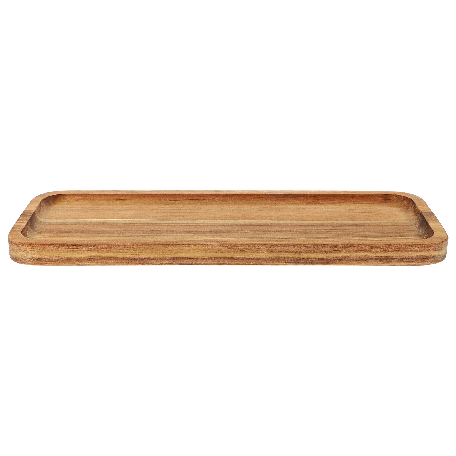 

Wooden Tray Solid Wood Pallet Platters 28x105x15cm Rectangular Round Fruit Snack Cake Serving Trays Household Decor