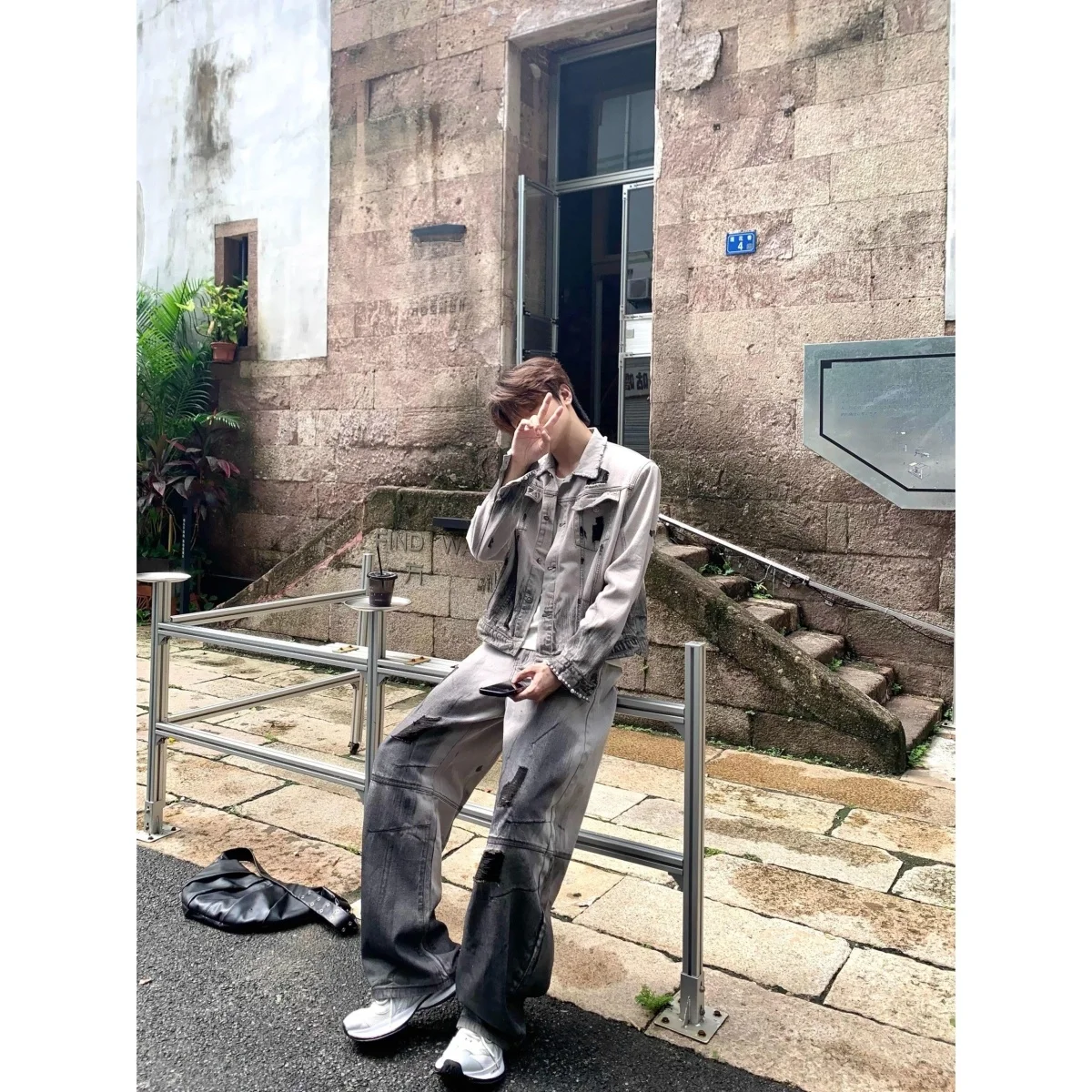 Retro American Deni… - image