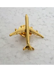 A320 & A340 350Boing777 A330 Gold&Silver Airbus Aviation Badge 2.8*3.1cm, Authentic Pilot Badges airplane suits plane gilded