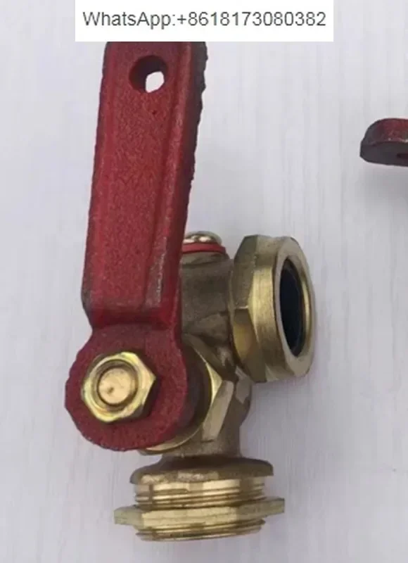 1PCS  Boiler water level gauge, liquid level gauge, copper cock forged copper plug, liquid level indicator DN15 DN20