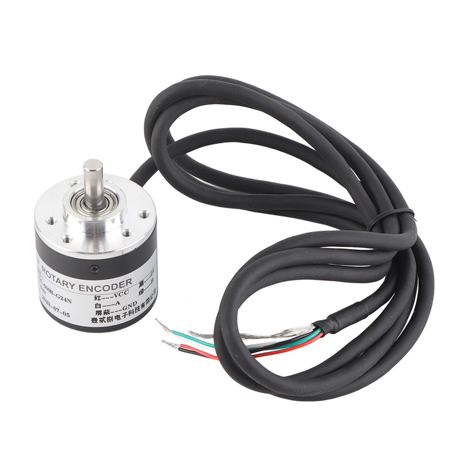 600P/R Magnetoelectric Incremental Rotation Encoder 5V‑24V  2‑Phases Shaft 6mm Encoder Magnetoelectric Rotation Encoder