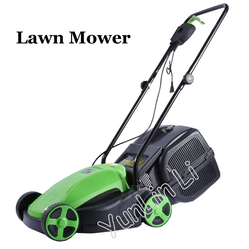 1600W Electric Lawn Mower with 10m Cable 220V Lawn Mower Push Weeding Machine Reel Mowers
