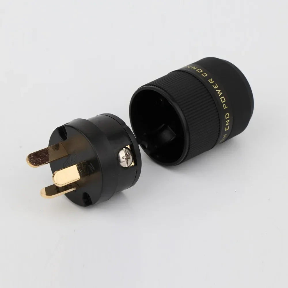 Hi-End AU Power Plug IEC C15 for DIY Audiophile High End Speakers Amplifiers CD Players