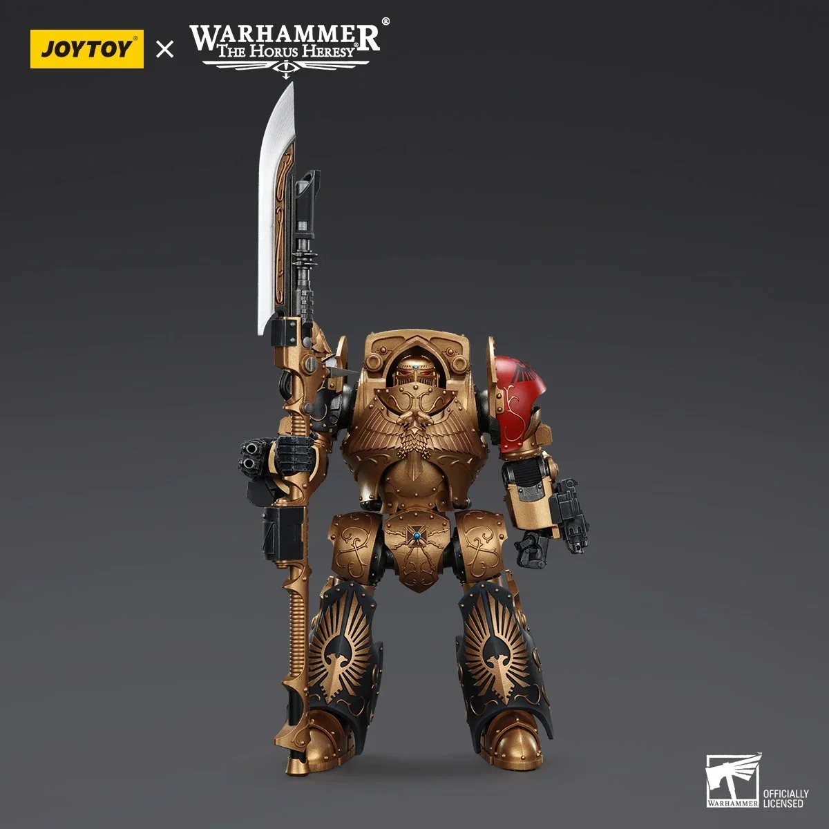 Preventa JOYTOY figura de acción Warhammer Legio Custodes convertidor-Achillus Dreadnought 1:18 Mecha modelo niños juguetes Warhammer muñeca