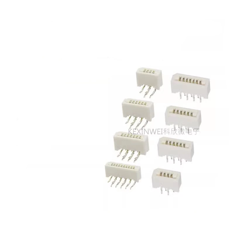 10Pcs 1.25mm FPC/FFC Connector LCD Flexible Flat Cable Socket Double Row 4/5/6/7/8/9/10/11/12/14/16/18/20/22/24/26/28/30/32 Pin